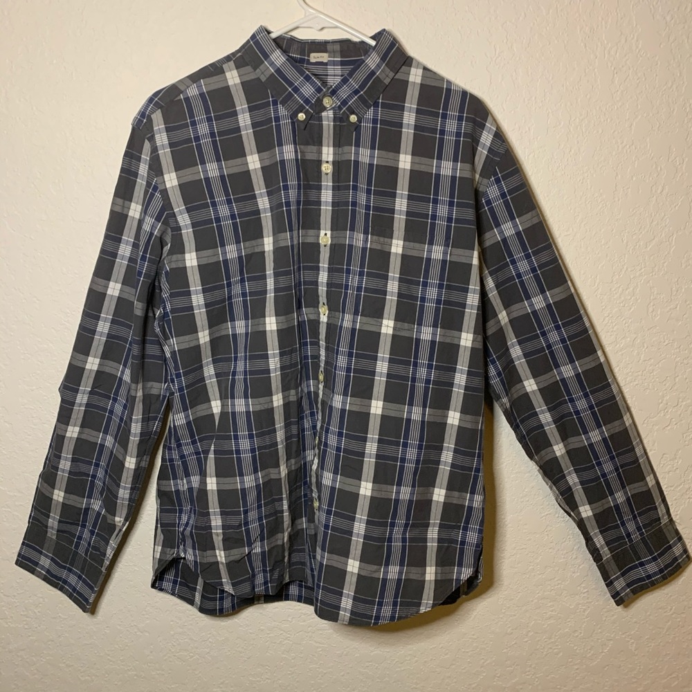 J. Crew Button Down Shirt Sz-XL (Slim Fit)